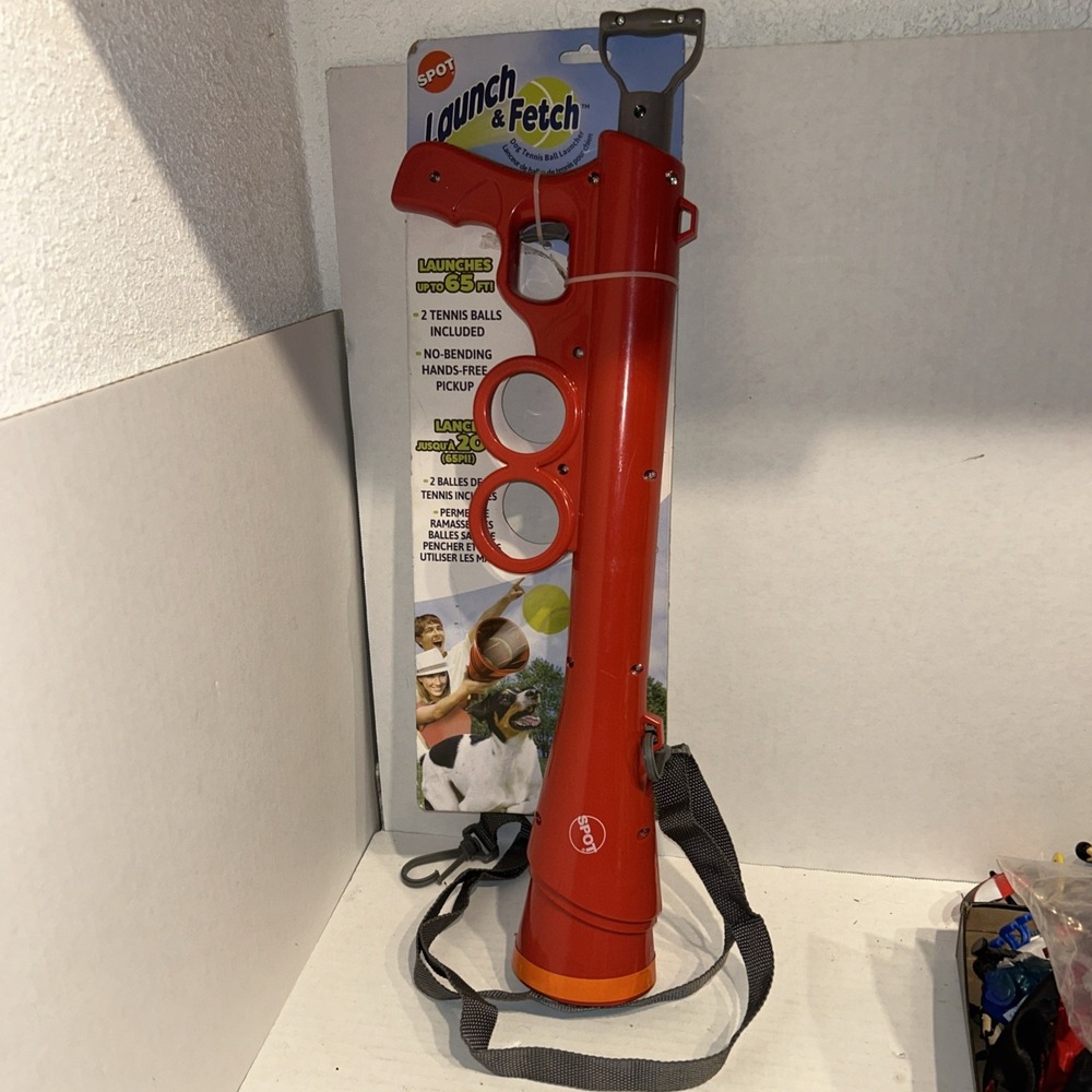'SPOT'‎ LAUNCH AND FETCH TENNIS BALL LAUNCHER DOG TOY